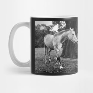 White Horse Mug